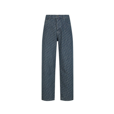 디올 남성 오블리크 청바지 - Dior Mens Oblique Jeans - dic18083x