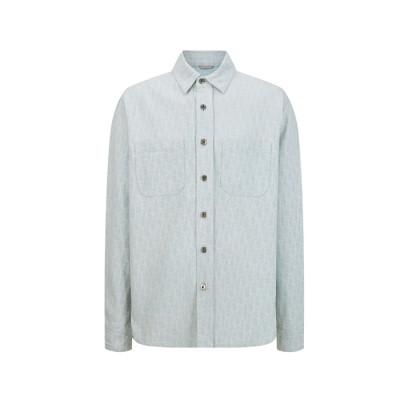 디올 남성 오블리크 셔츠 - Dior Mens Oblique Shirt - dic18084x