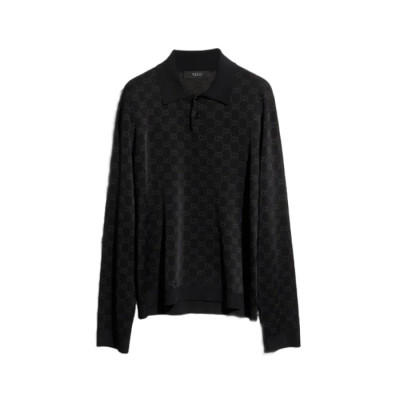 구찌 남성 폴로 스웨터 - Gucci Mens Polo Sweater - guc18103x