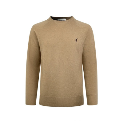 입생로랑 남성 크루넥 스웨터 - Saint laurent Mens Round Sweater - ysc18109x