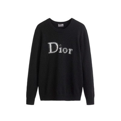 디올 남성 라운드 스웨터 - Dior Mens Round Sweater - dic18116x
