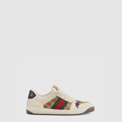구찌 남/녀 스크리너 GG 스니커즈 - Gucci Unisex Screener GG Sneaker - gus14889x