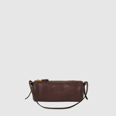 미우미우 여성 가죽 파우치 - Miumiu Womens Leather Pouch - mib17345x