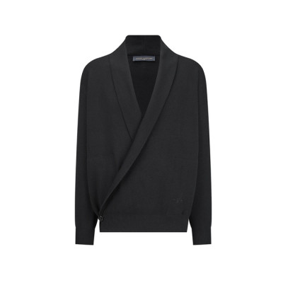 루이비통 남성 브이넥 가디건 - Louis vuitton Mens V-neck Cardigan - lvc18123x